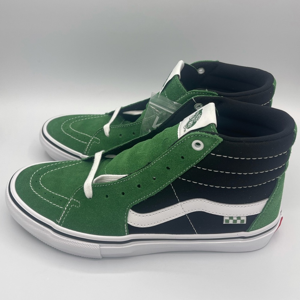 Vans Skate Sk8 Hi Suede Canvas Sneakers